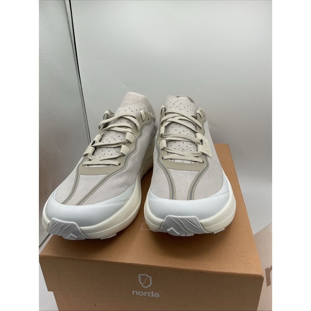 New Norda 005 M Neve Shoes Trail Running Beige Sz: 11 - Picture 4 of 9